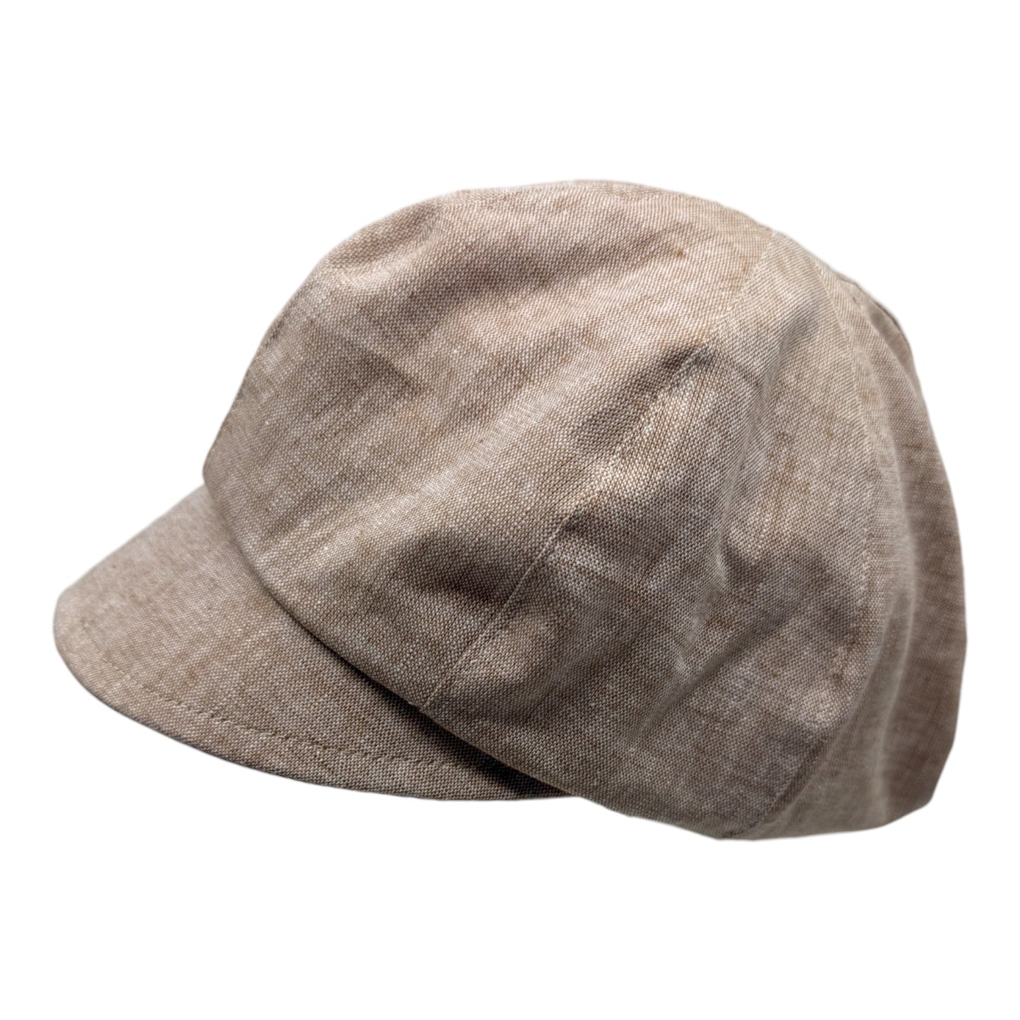 HEIDI (beige) | Casquette gavroche en lin