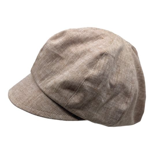 HEIDI (beige) | Casquette gavroche en lin