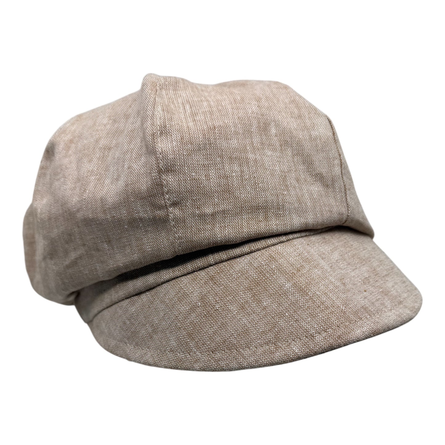 HEIDI (beige) | Casquette gavroche en lin