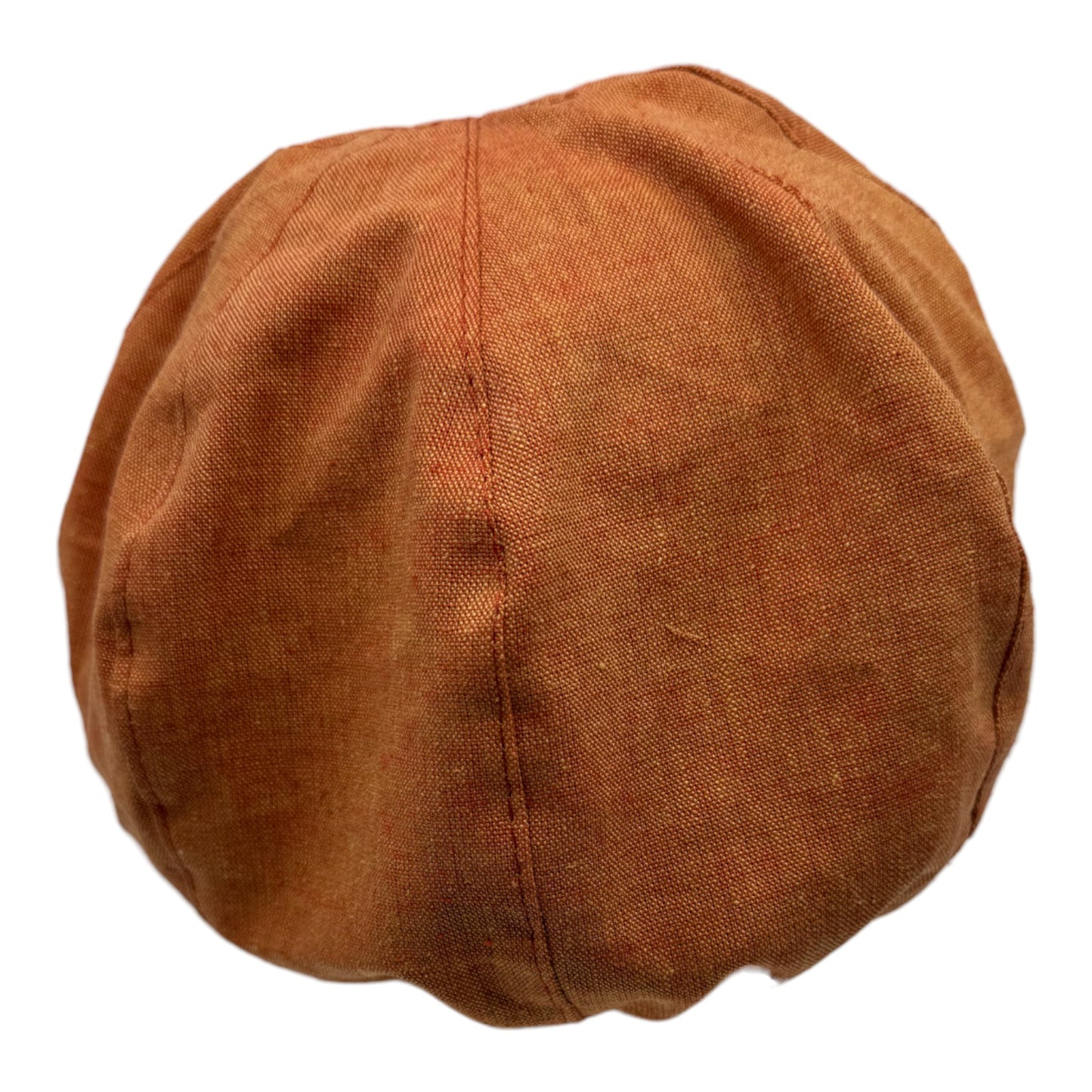 HEIDI (orange) | Casquette gavroche en lin