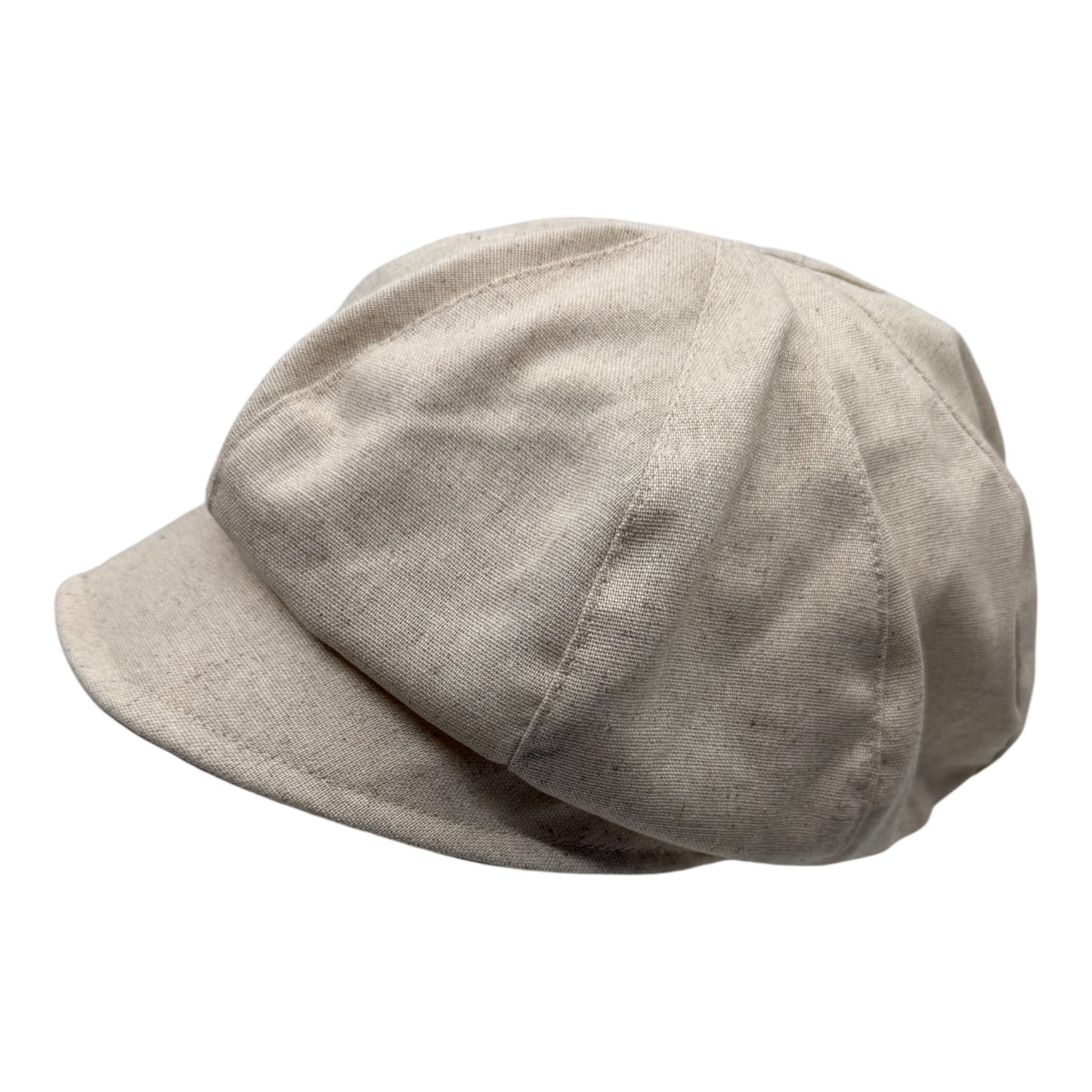 HEIDI (sable) | Casquette gavroche en lin