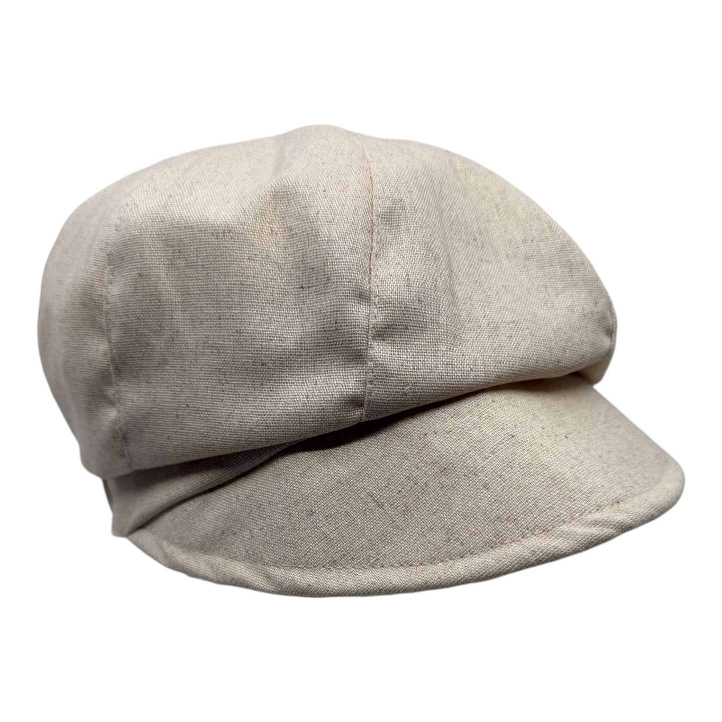HEIDI (sable) | Casquette gavroche en lin