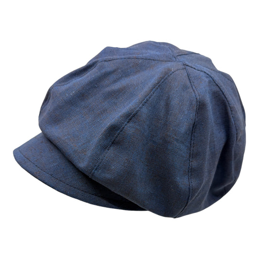 HEIDI (marine) | Casquette gavroche en lin (Copie)
