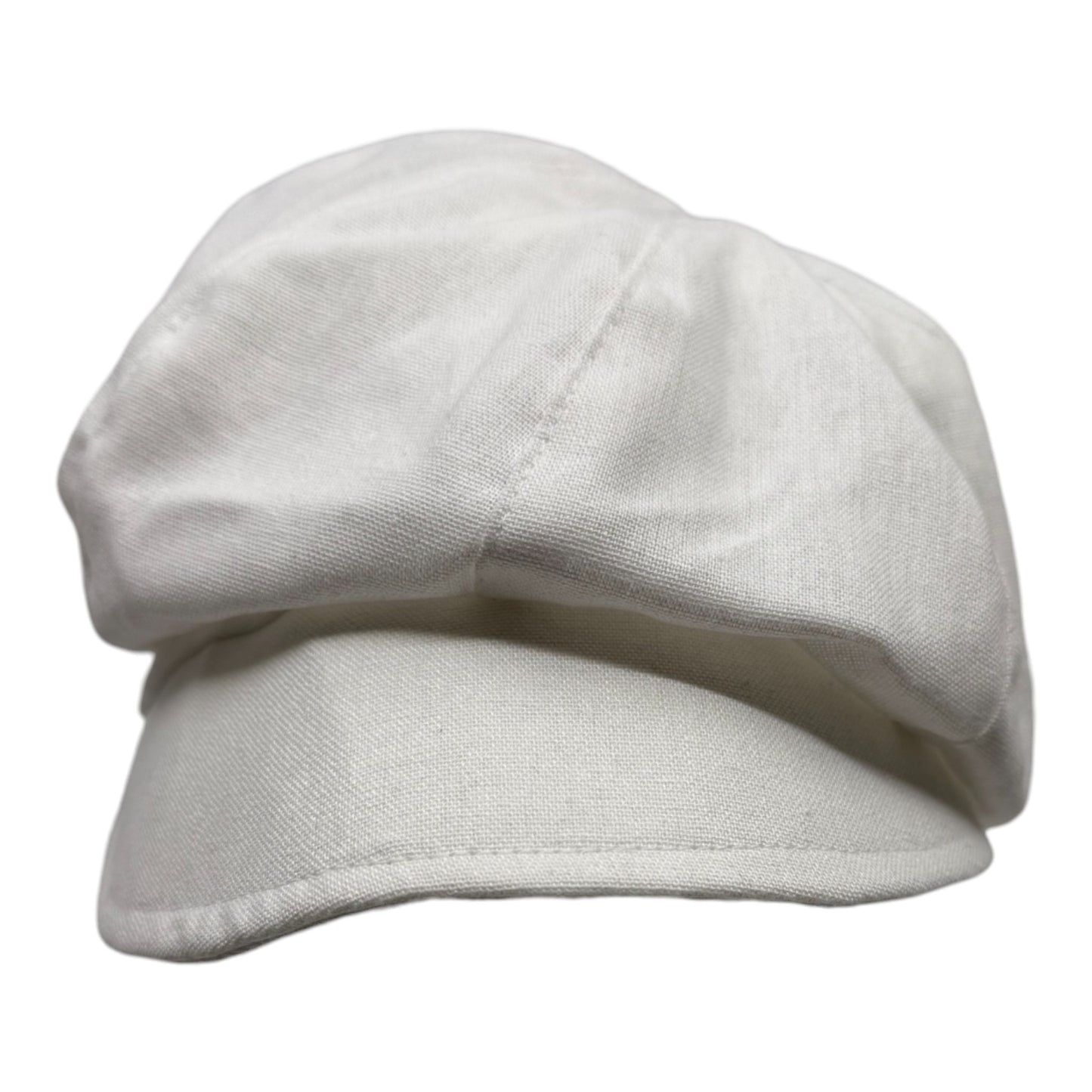 HEIDI (ivoire) | Casquette gavroche en lin