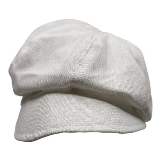 HEIDI (ivoire) | Casquette gavroche en lin