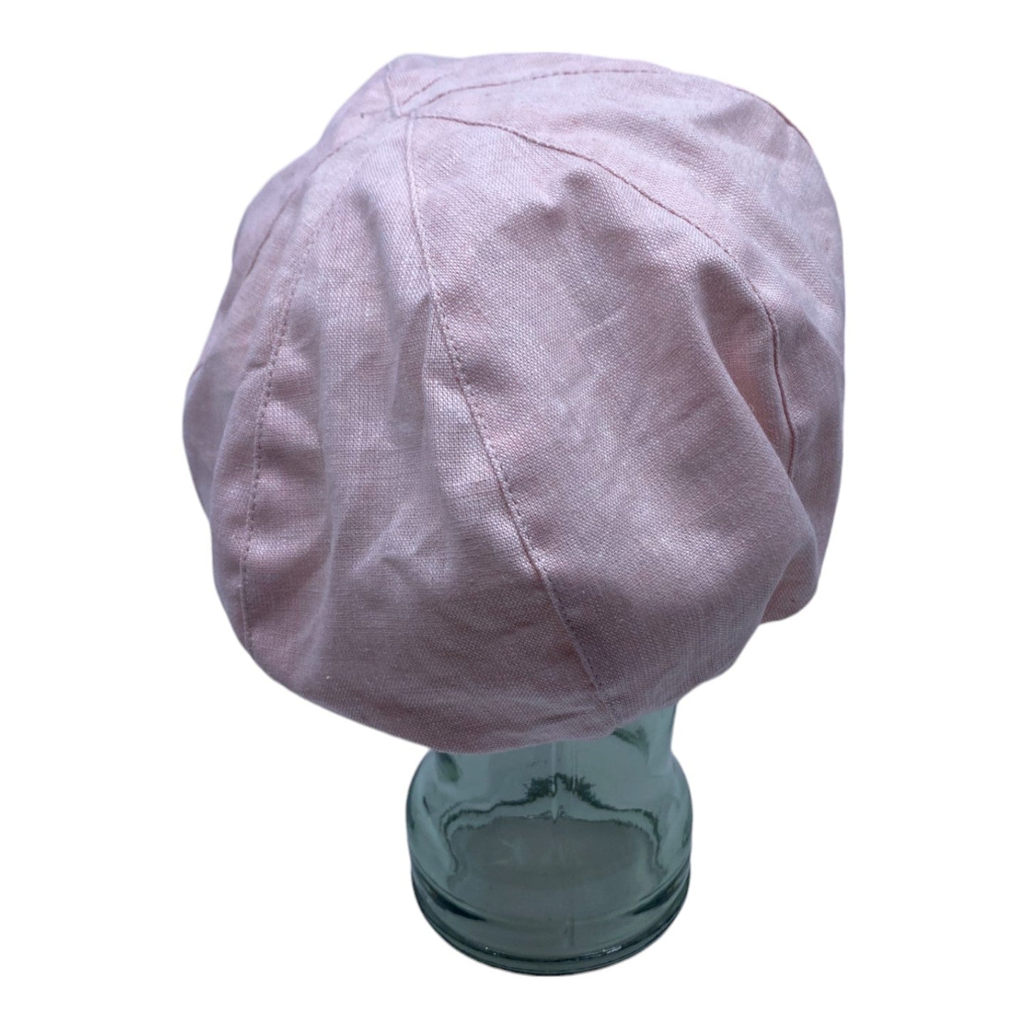 HEIDI ( rose ) | Casquette gavroche en lin - Geneviève Dostaler