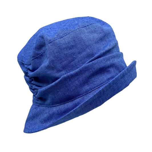 LYDIA ( bleu royal ) | Chapeau cloche - Geneviève Dostaler