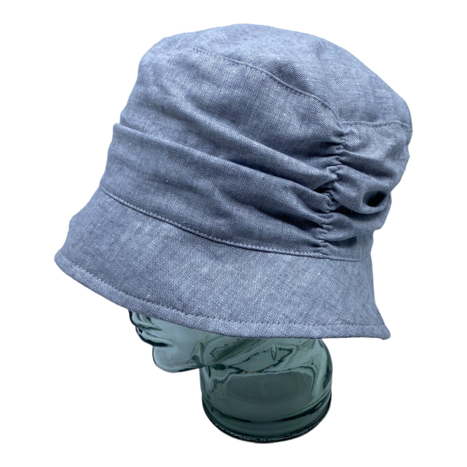 LYDIA ( gris ) | Chapeau cloche - Geneviève Dostaler