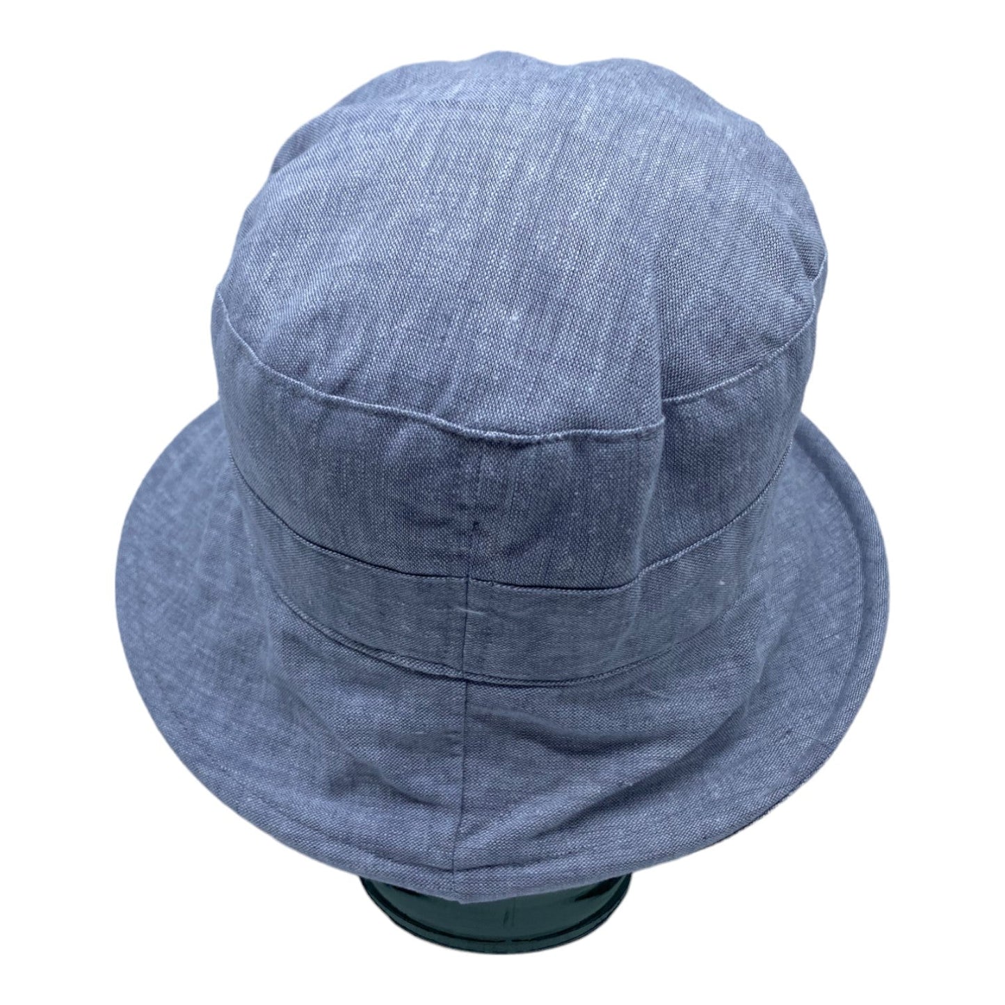 OPALE ( gris ) | Chapeau en lin à large bord - Geneviève Dostaler