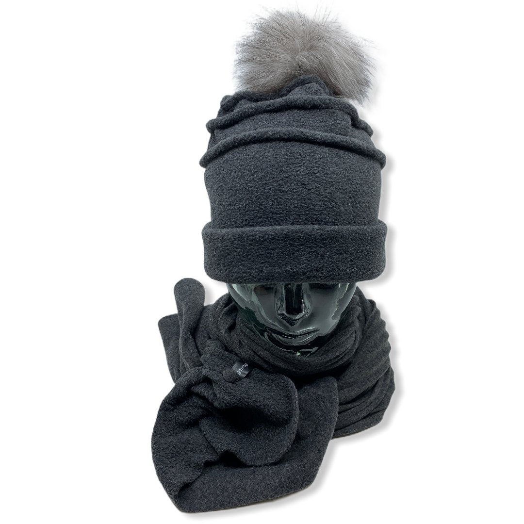 ANIA ( gris charbon ) - Genevieve Dostaler : Chapeaux