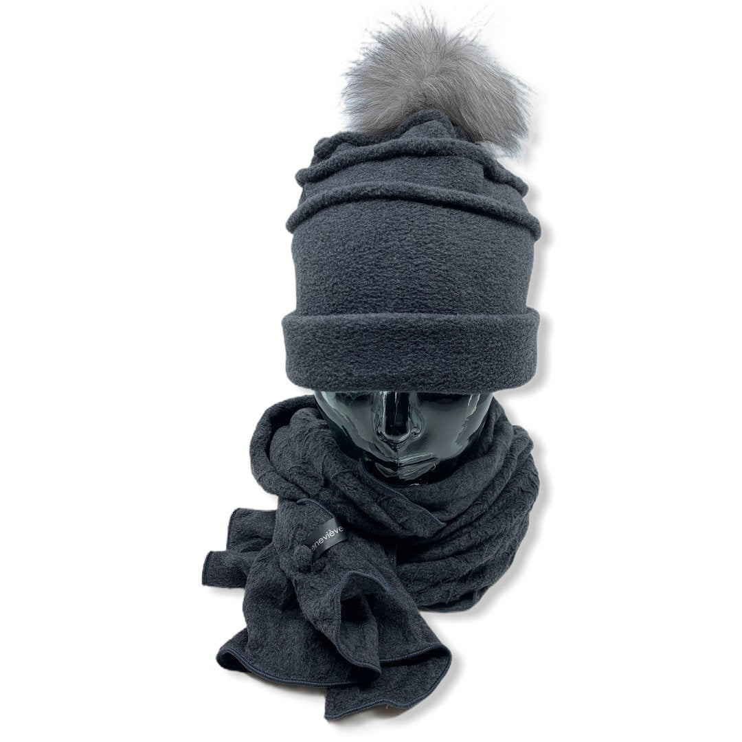 ANIA ( gris charbon ) - Genevieve Dostaler : Chapeaux