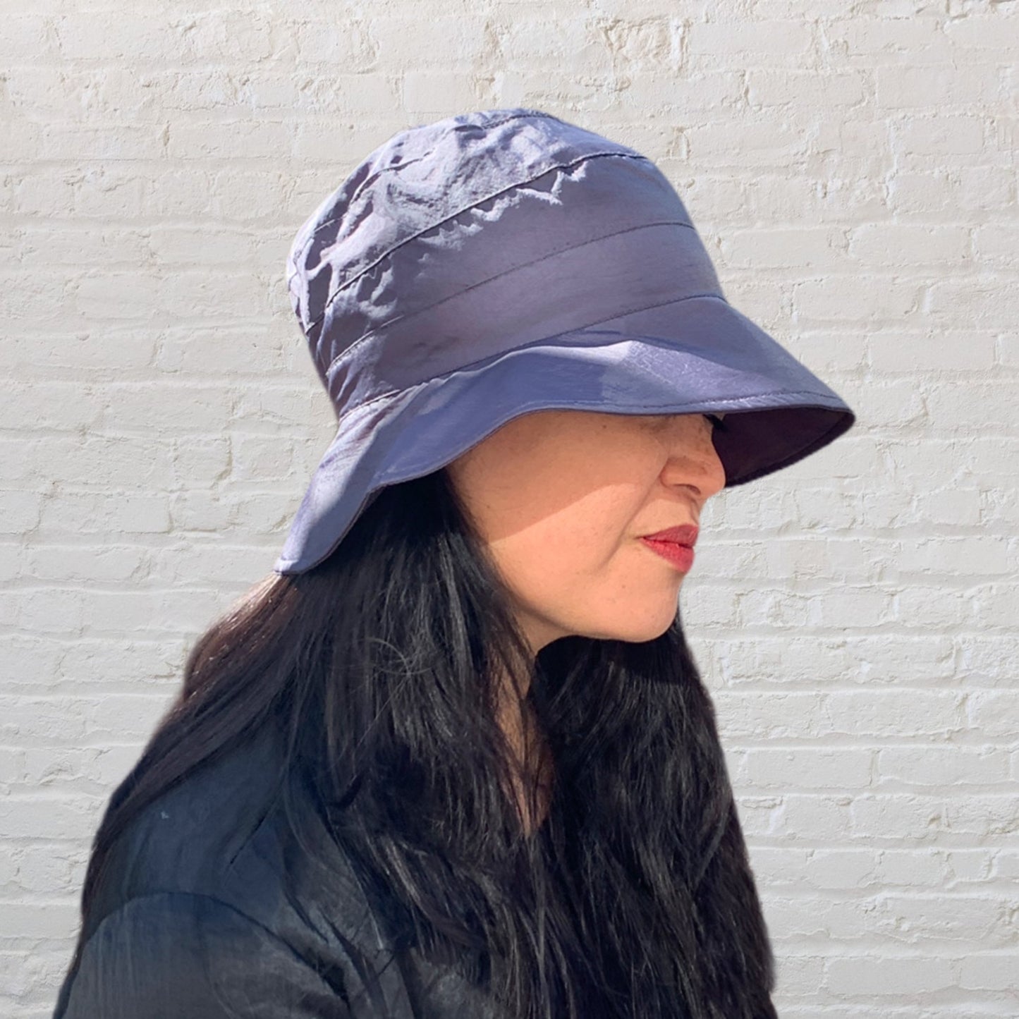 ANNA ( gris foncé ) | Chapeau pêcheur imperméable - Genevieve Dostaler : Chapeaux