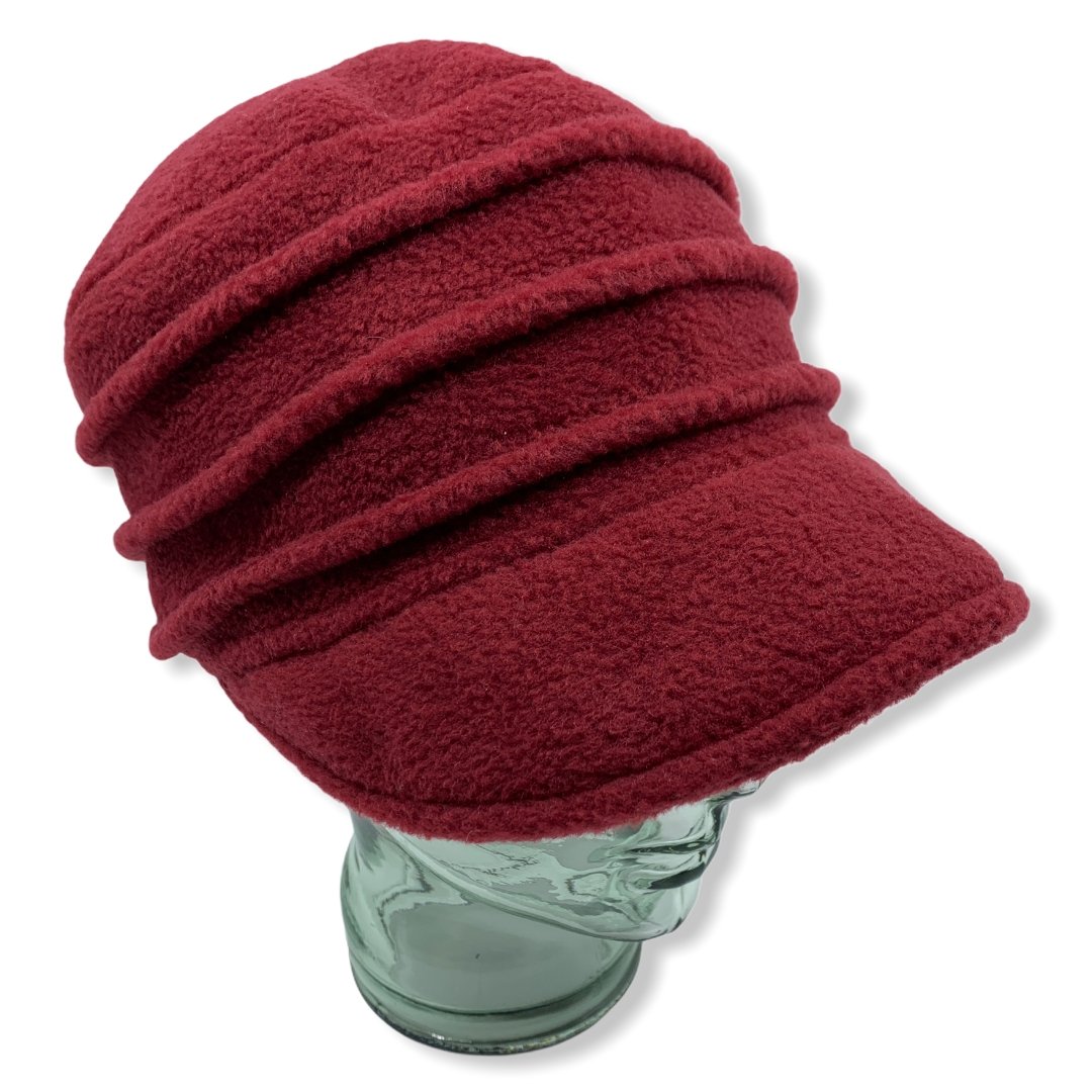 Casquette en polar | Femme | Chapeaux | Genevieve Dostaler | Fabriqué au Canada
