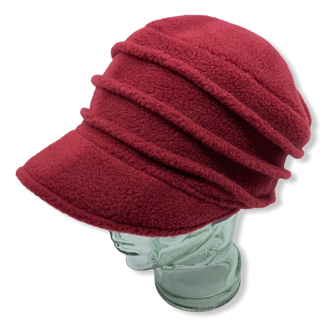 Casquette en polar | Femme | Chapeaux | Genevieve Dostaler | Fabriqué au Canada