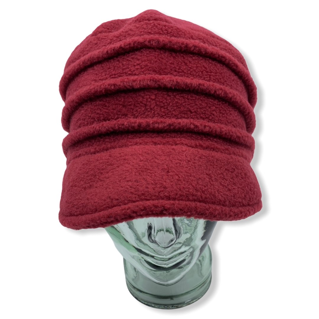 Casquette en polar | Femme | Chapeaux | Genevieve Dostaler | Fabriqué au Canada