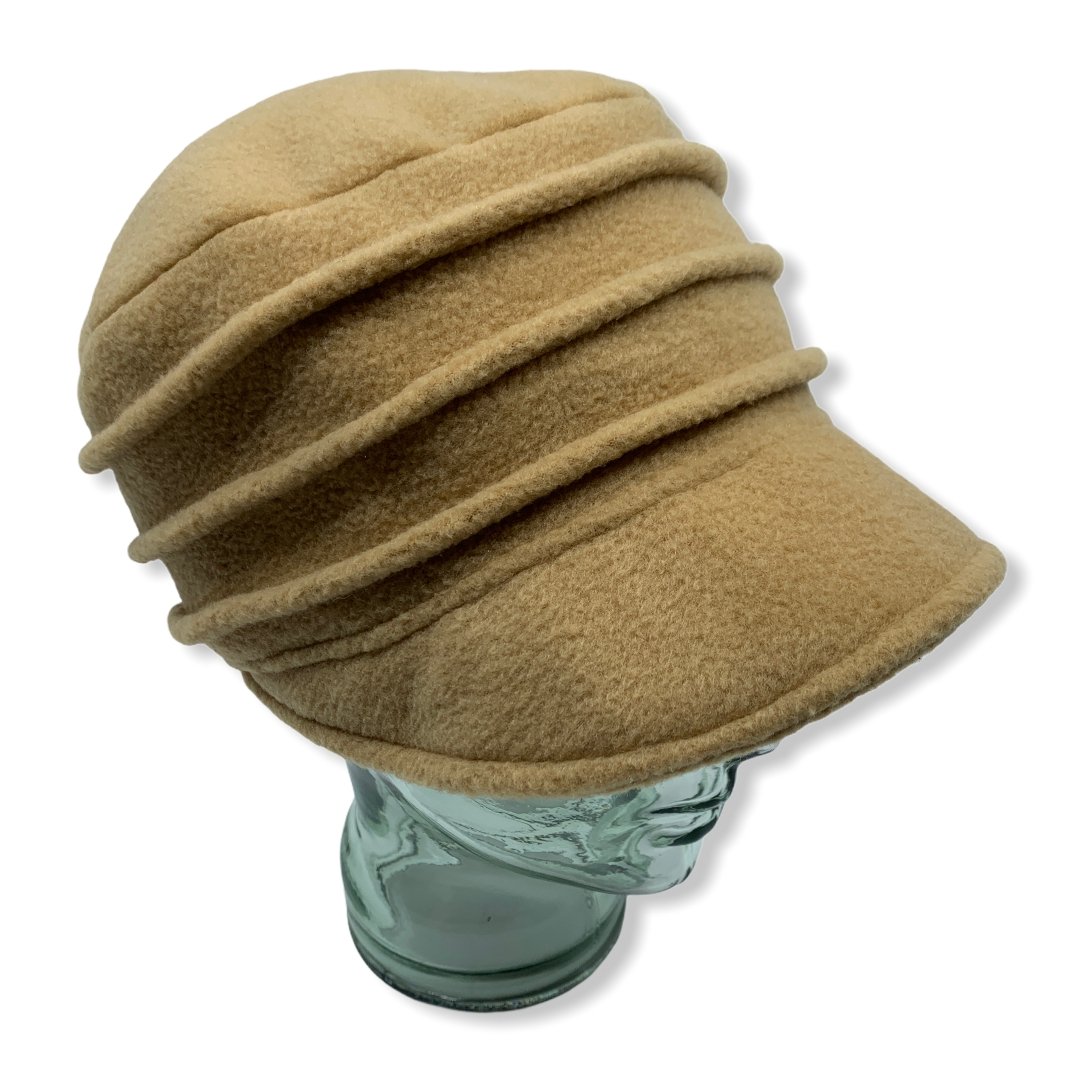 Casquette en polar | Femme | Chapeaux | Genevieve Dostaler | Fabriqué au Canada