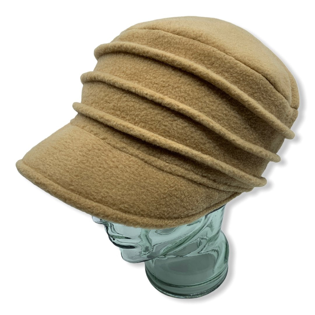 Casquette en polar | Femme | Chapeaux | Genevieve Dostaler | Fabriqué au Canada