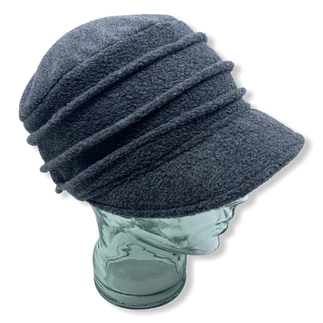 Casquette en polar | Femme | Chapeaux | Genevieve Dostaler | Fabriqué au Canada