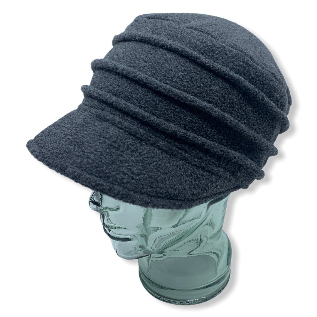 Casquette en polar | Femme | Chapeaux | Genevieve Dostaler | Fabriqué au Canada