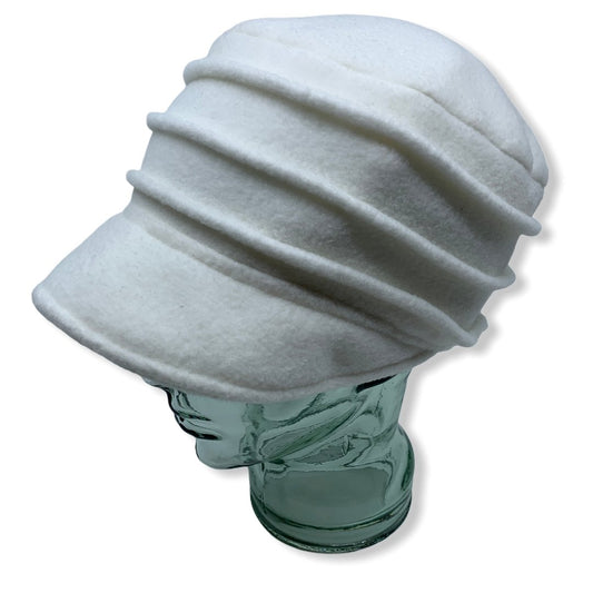 Casquette en polar | Femme | Chapeaux | Genevieve Dostaler | Fabriqué au Canada