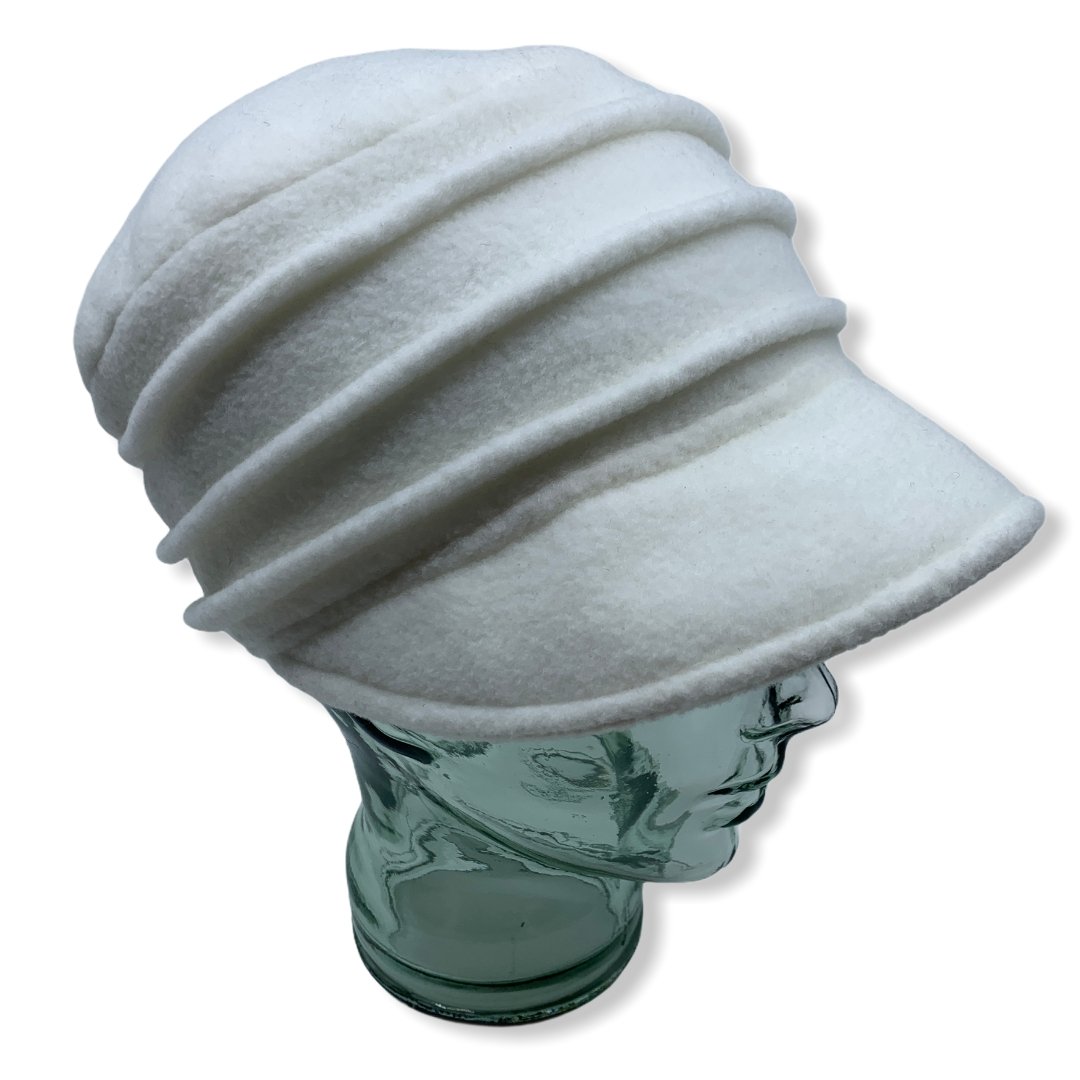 Casquette en polar | Femme | Chapeaux | Genevieve Dostaler | Fabriqué au Canada