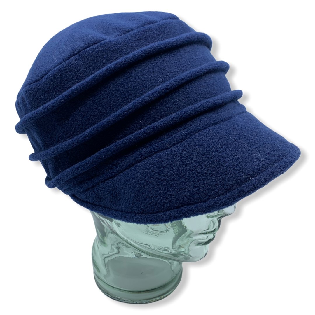 Casquette en polar | Femme | Chapeaux | Genevieve Dostaler | Fabriqué au Canada