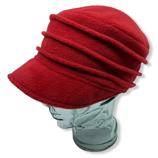 Casquette en polar | Femme | Chapeaux | Genevieve Dostaler | Fabriqué au Canada