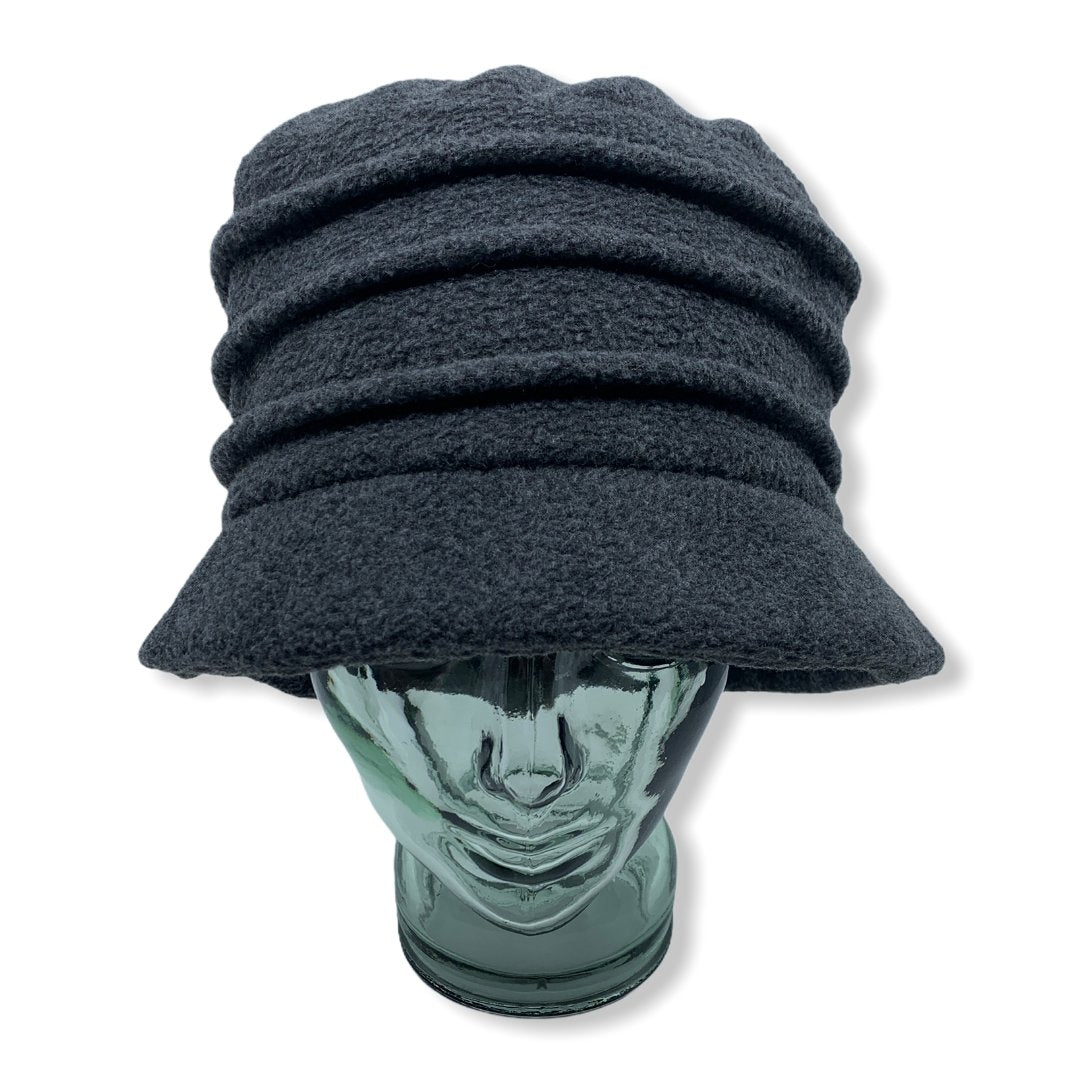 Chapeau en polar | 3 plis | Femme | Chapeaux | Genevieve Dostaler | Fabriqué au Canada