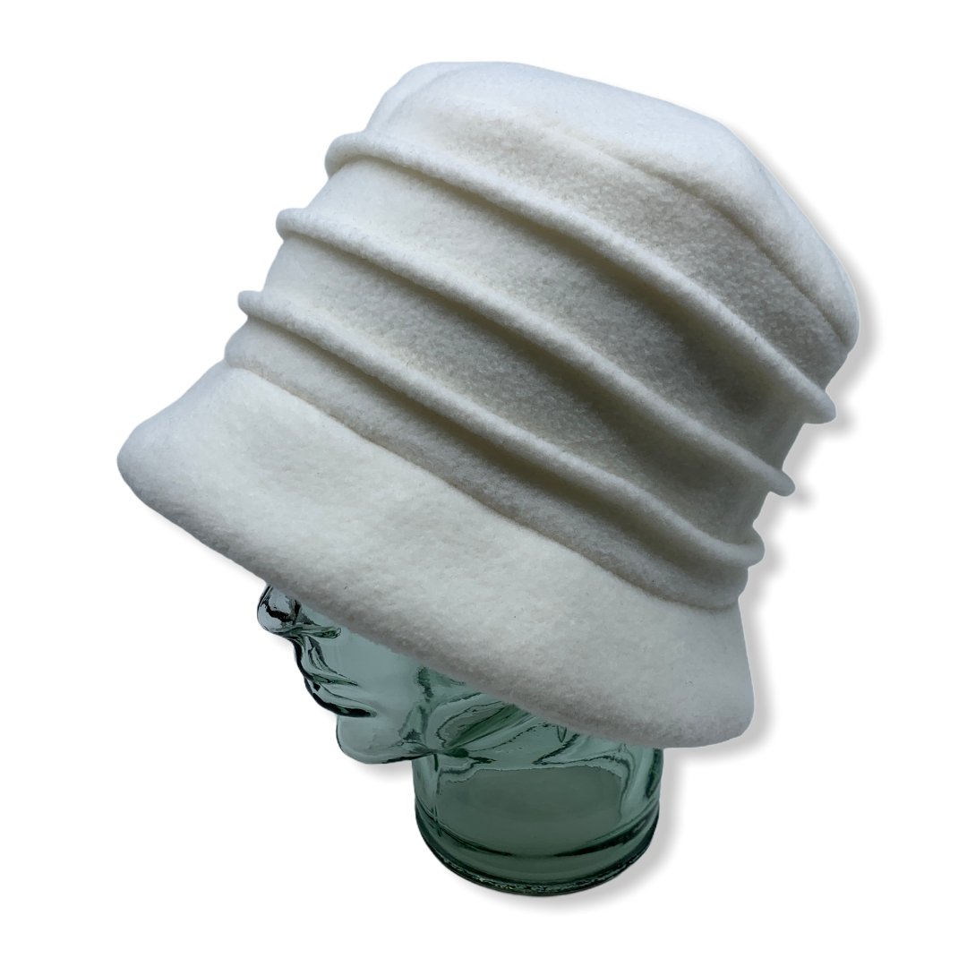 Chapeau en polar | 3 plis | Femme | Chapeaux | Genevieve Dostaler | Fabriqué au Canada