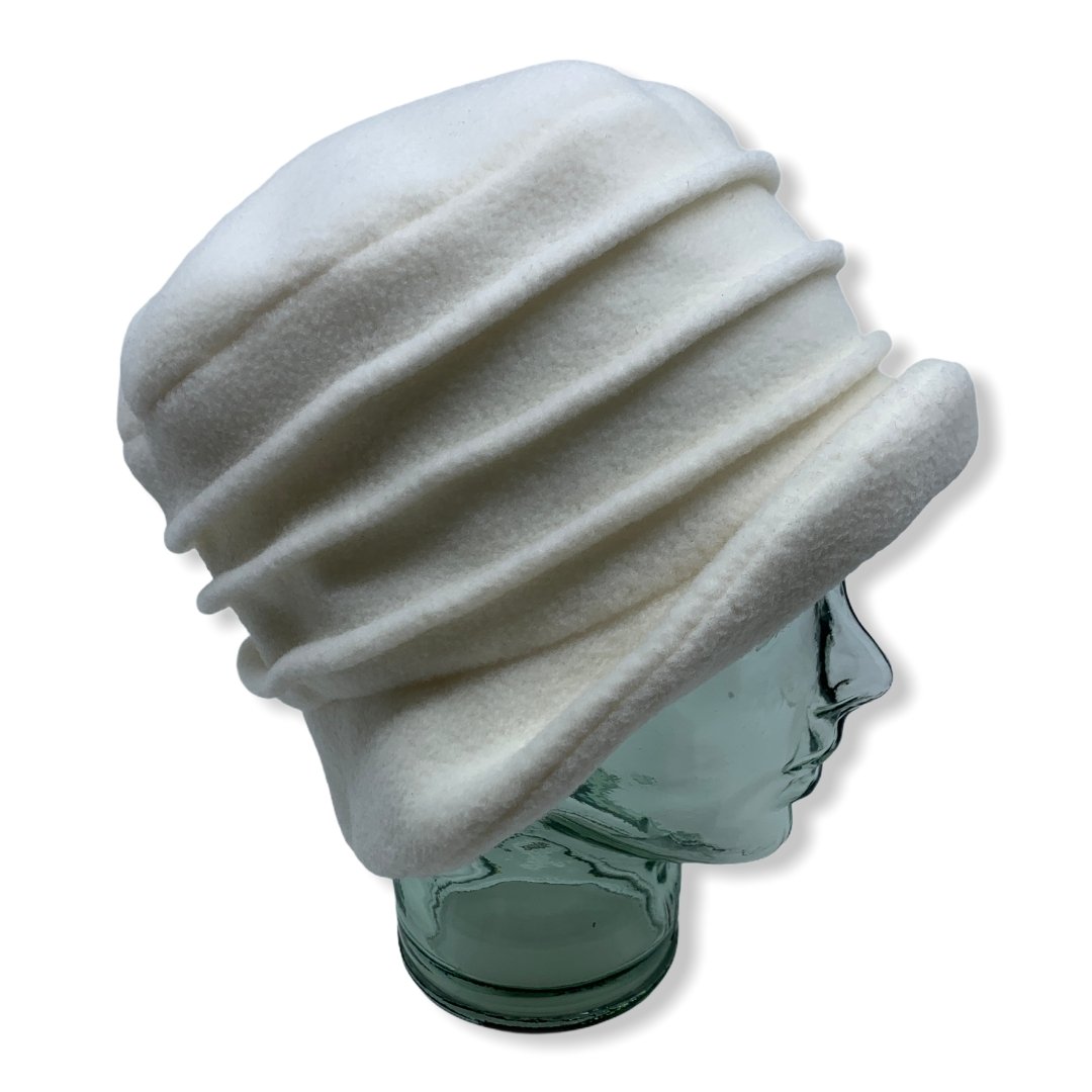 Chapeau en polar | 3 plis | Femme | Chapeaux | Genevieve Dostaler | Fabriqué au Canada