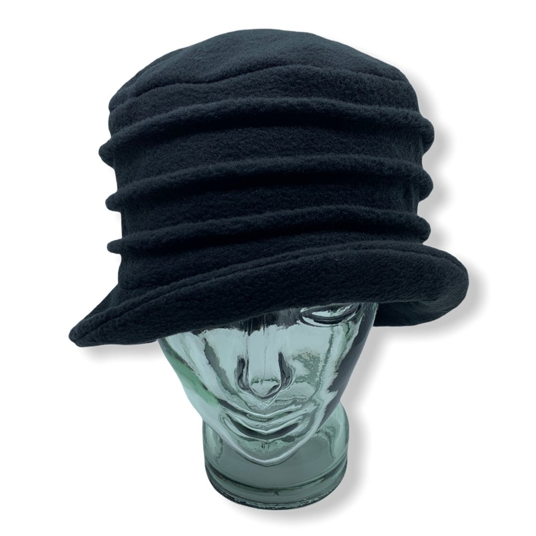 Chapeau en polar | 3 plis | Femme | Chapeaux | Genevieve Dostaler | Fabriqué au Canada