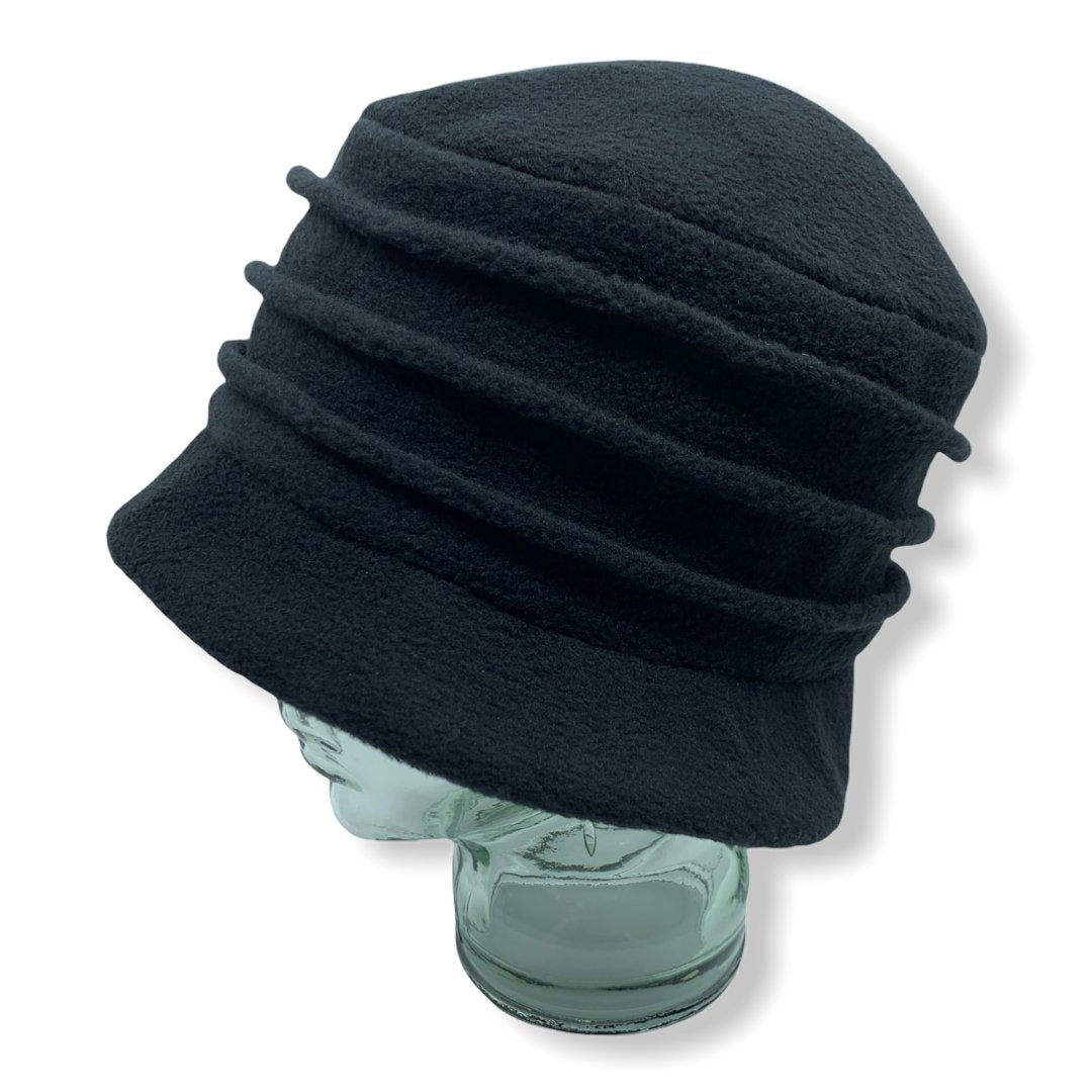 Chapeau en polar | 3 plis | Femme | Chapeaux | Genevieve Dostaler | Fabriqué au Canada