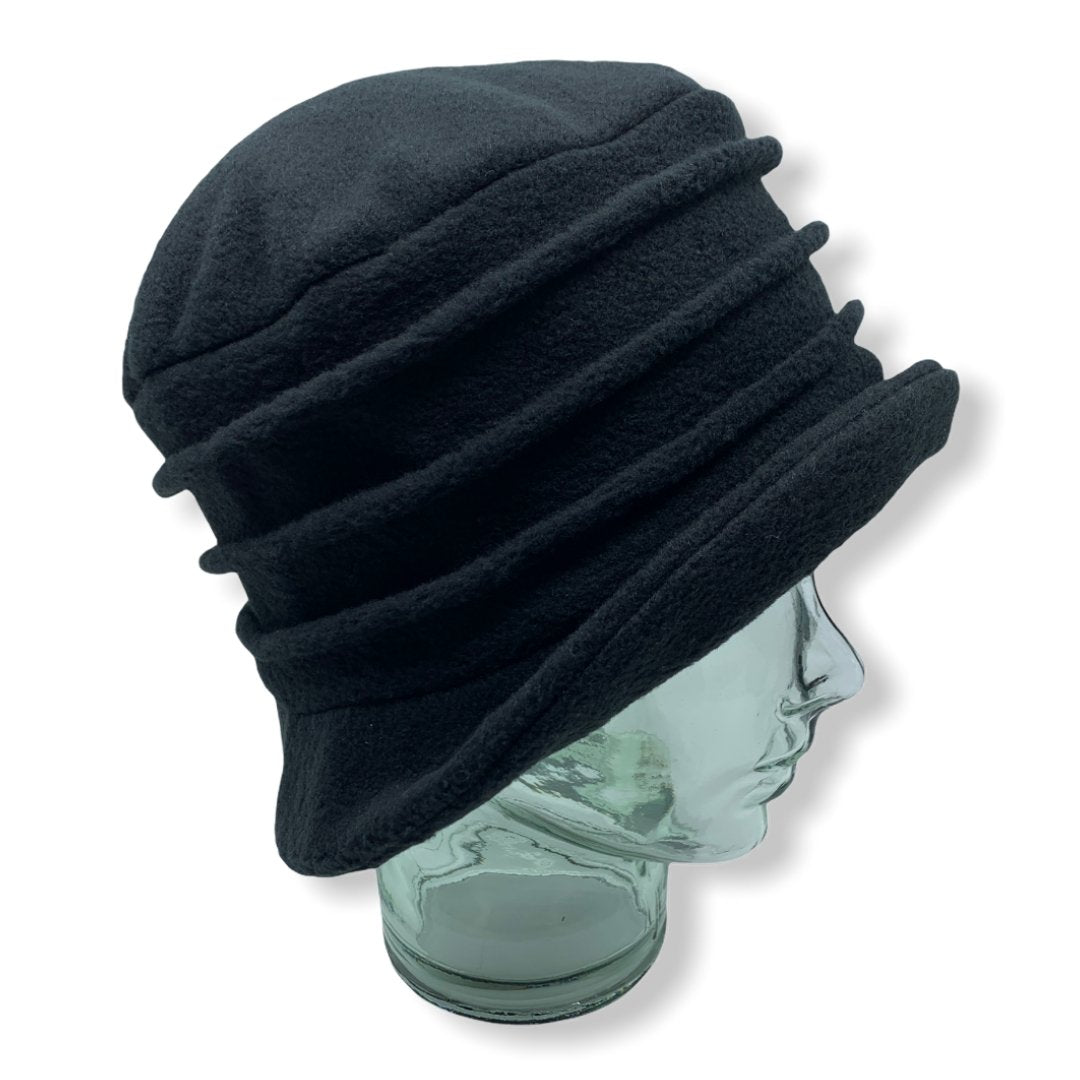 Chapeau en polar | 3 plis | Femme | Chapeaux | Genevieve Dostaler | Fabriqué au Canada