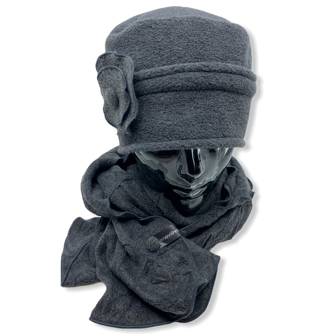 OLIVIA ( gris charbon ) - Genevieve Dostaler : Chapeaux