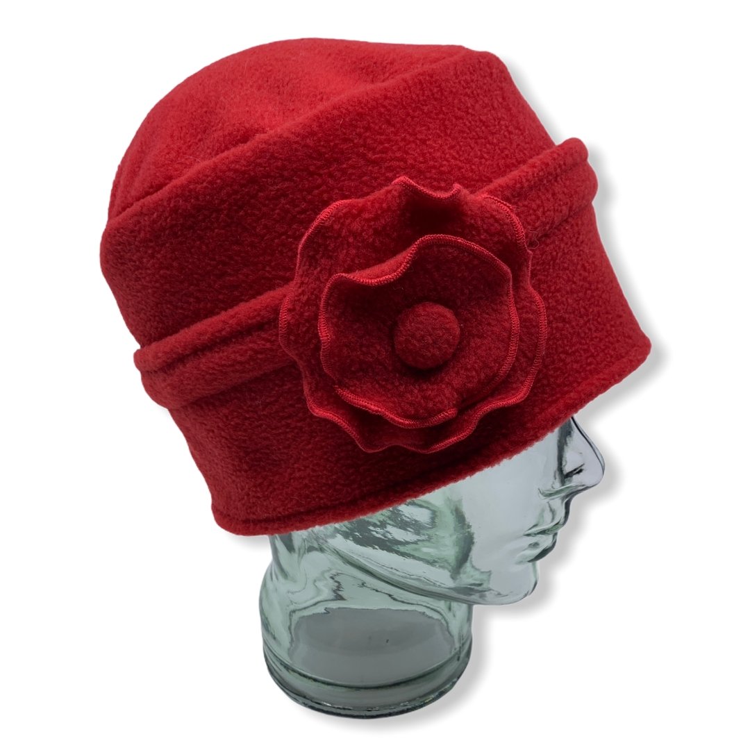 OLIVIA ( rouge ) - Genevieve Dostaler : Chapeaux