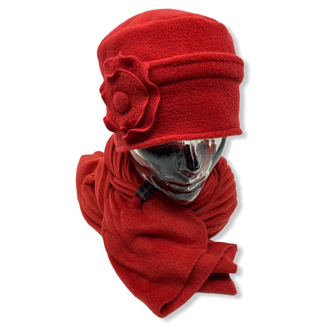 OLIVIA ( rouge ) - Genevieve Dostaler : Chapeaux