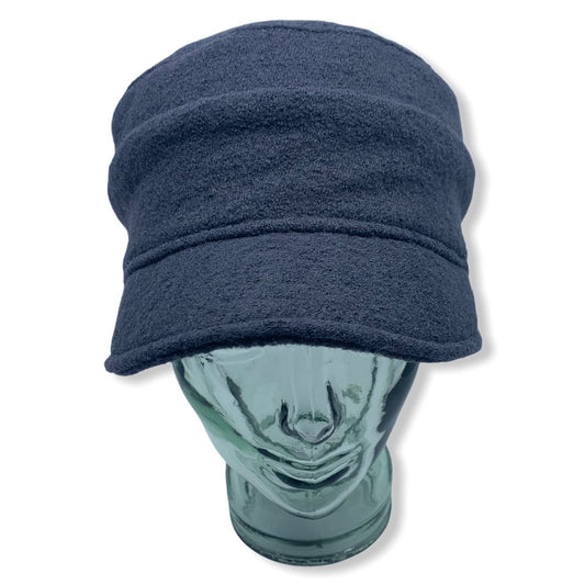 Casquette d'hiver grise | laine Bouillie | Fabriqué au Canada | Chapeaux | Montreal | Genevieve Dostaler