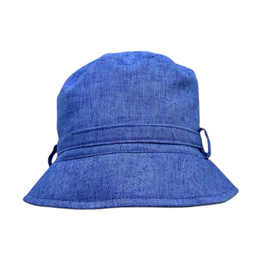 LORIE ( royal blue ) | Bell hat with braid - Geneviève Dostaler