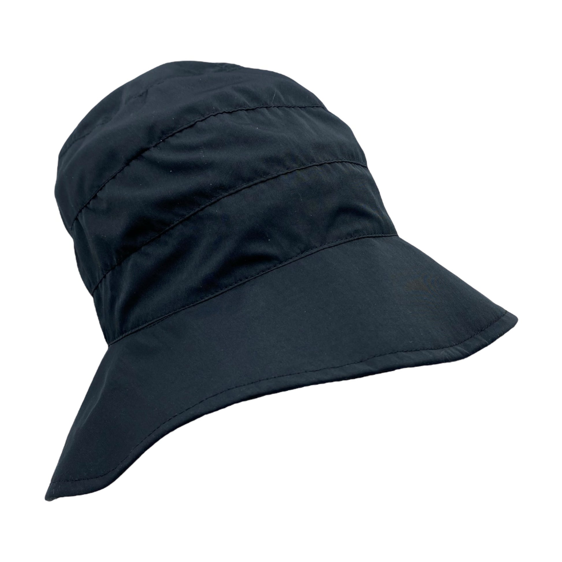 ANNA ( noir ) | Chapeau pêcheur imperméable - Geneviève Dostaler