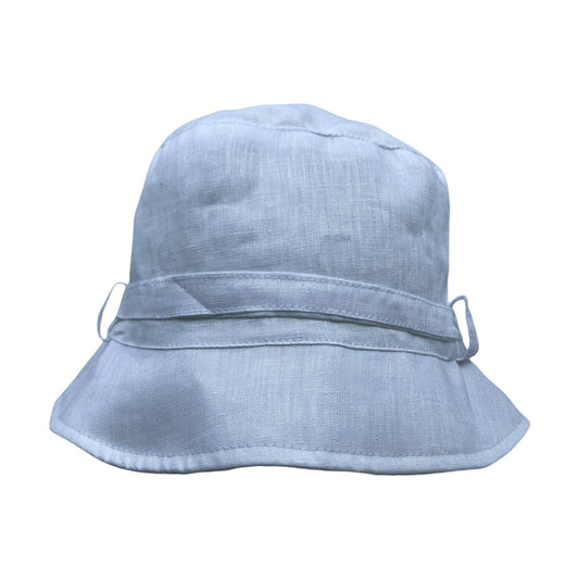 LORIE ( blanc ) | Chapeau cloche avec ganse - Geneviève Dostaler