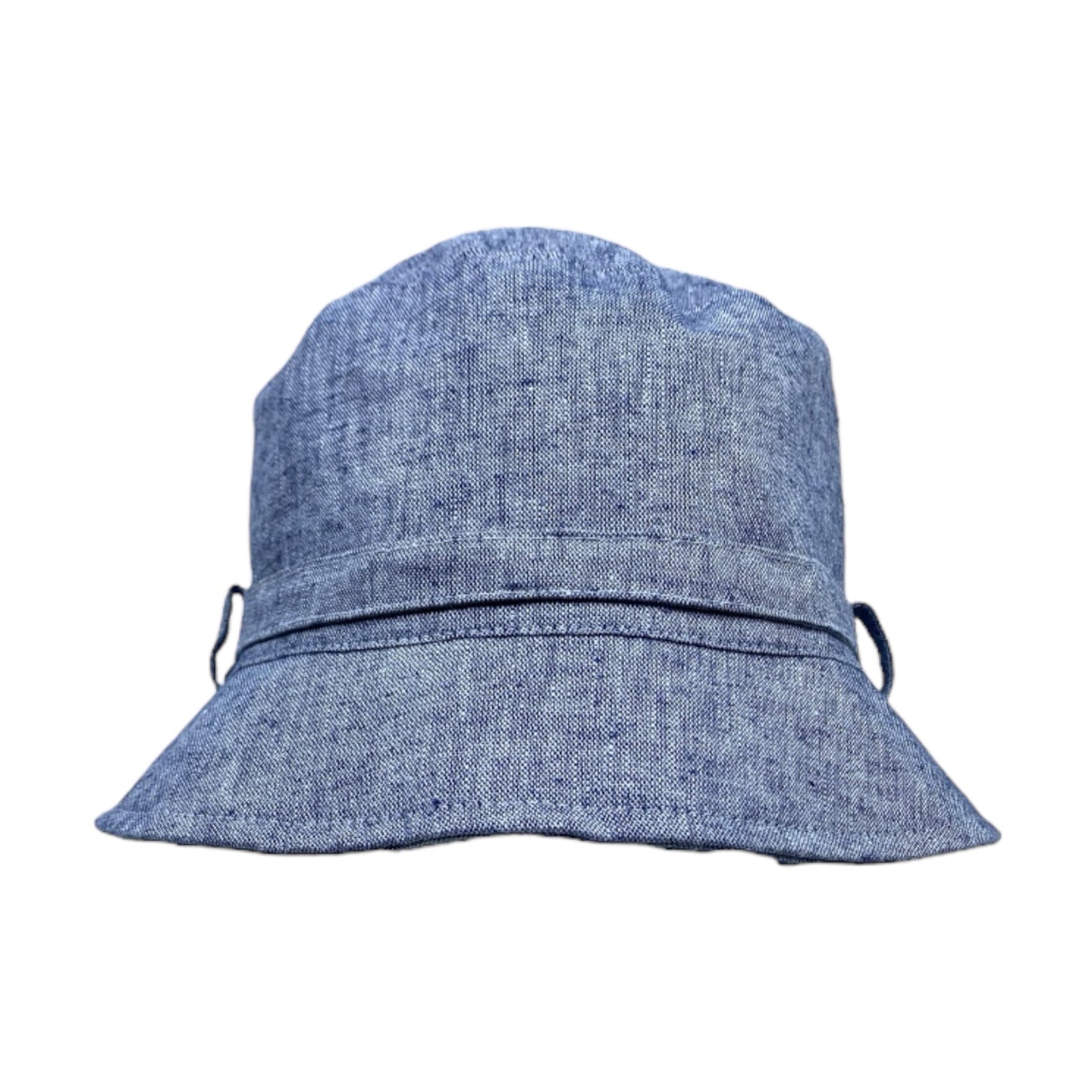LORIE ( bleu ) | Chapeau cloche avec ganse - Geneviève Dostaler