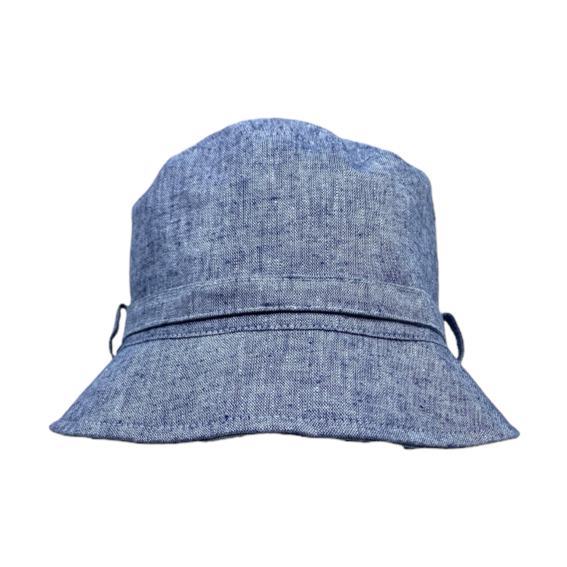 LORIE ( bleu ) | Chapeau cloche avec ganse - Geneviève Dostaler