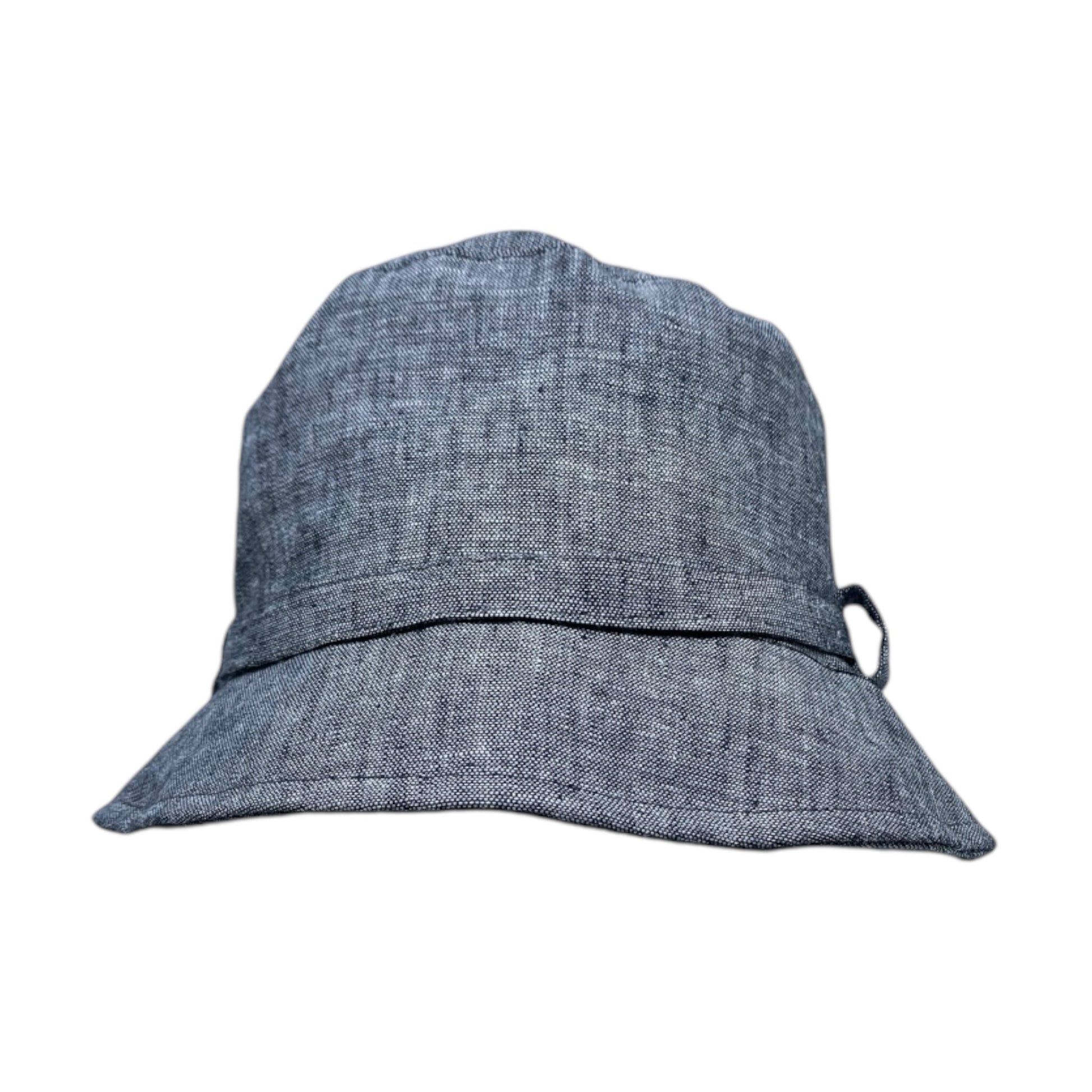 LORIE ( noir ) | Chapeau cloche avec ganse - Geneviève Dostaler