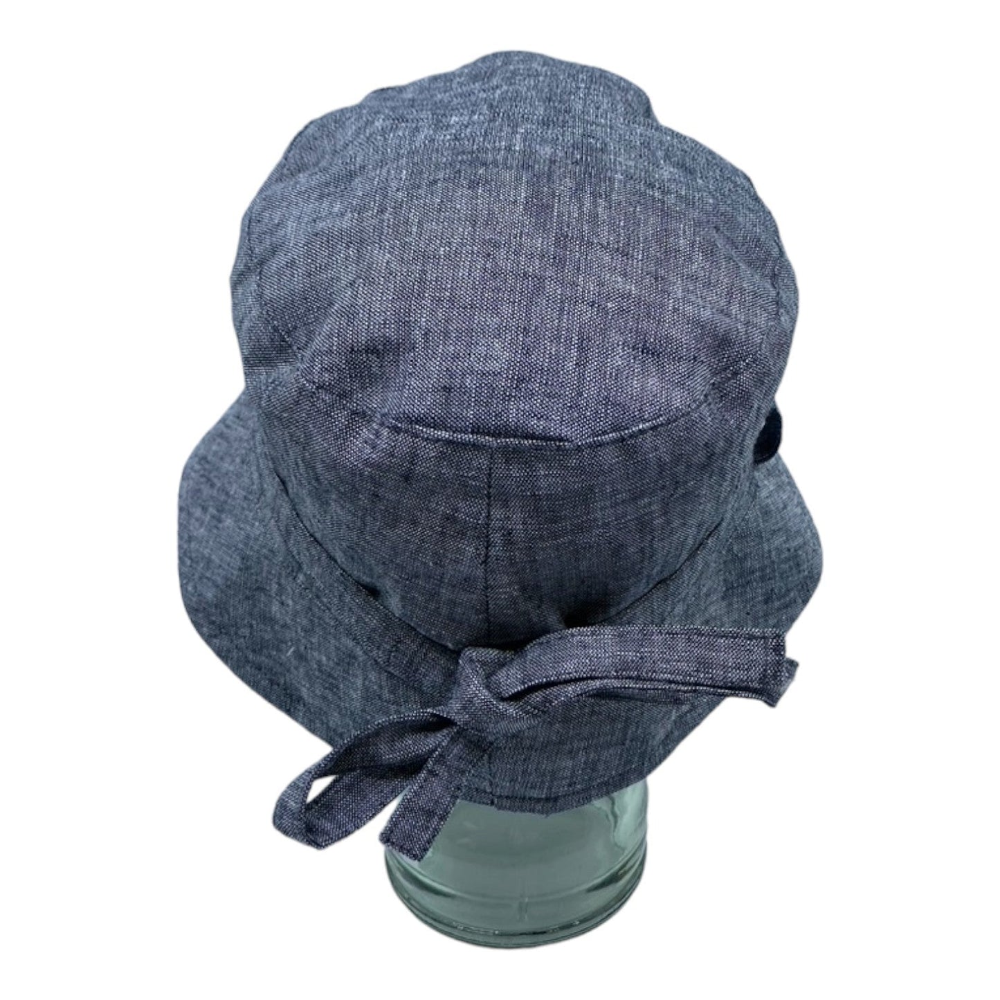 LORIE ( noir ) | Chapeau cloche avec ganse - Geneviève Dostaler