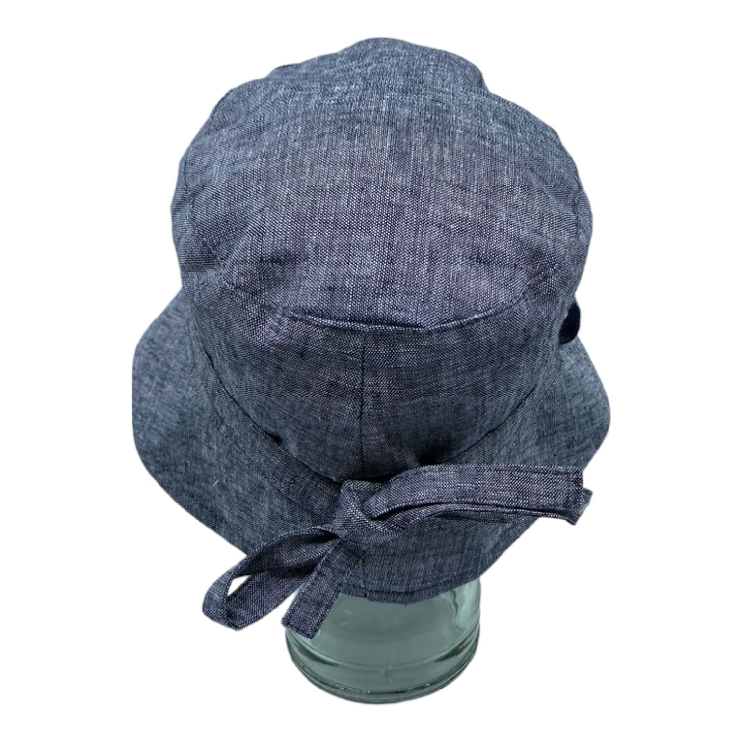 LORIE ( noir ) | Chapeau cloche avec ganse - Geneviève Dostaler