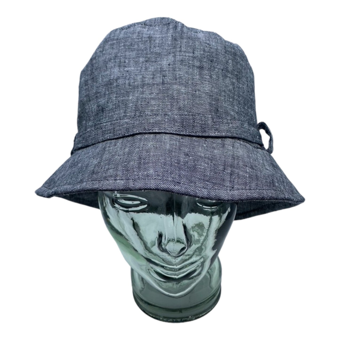 LORIE ( noir ) | Chapeau cloche avec ganse - Geneviève Dostaler