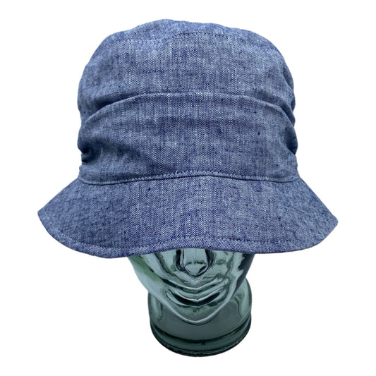 LYDIA ( bleu ) | Chapeau cloche - Geneviève Dostaler