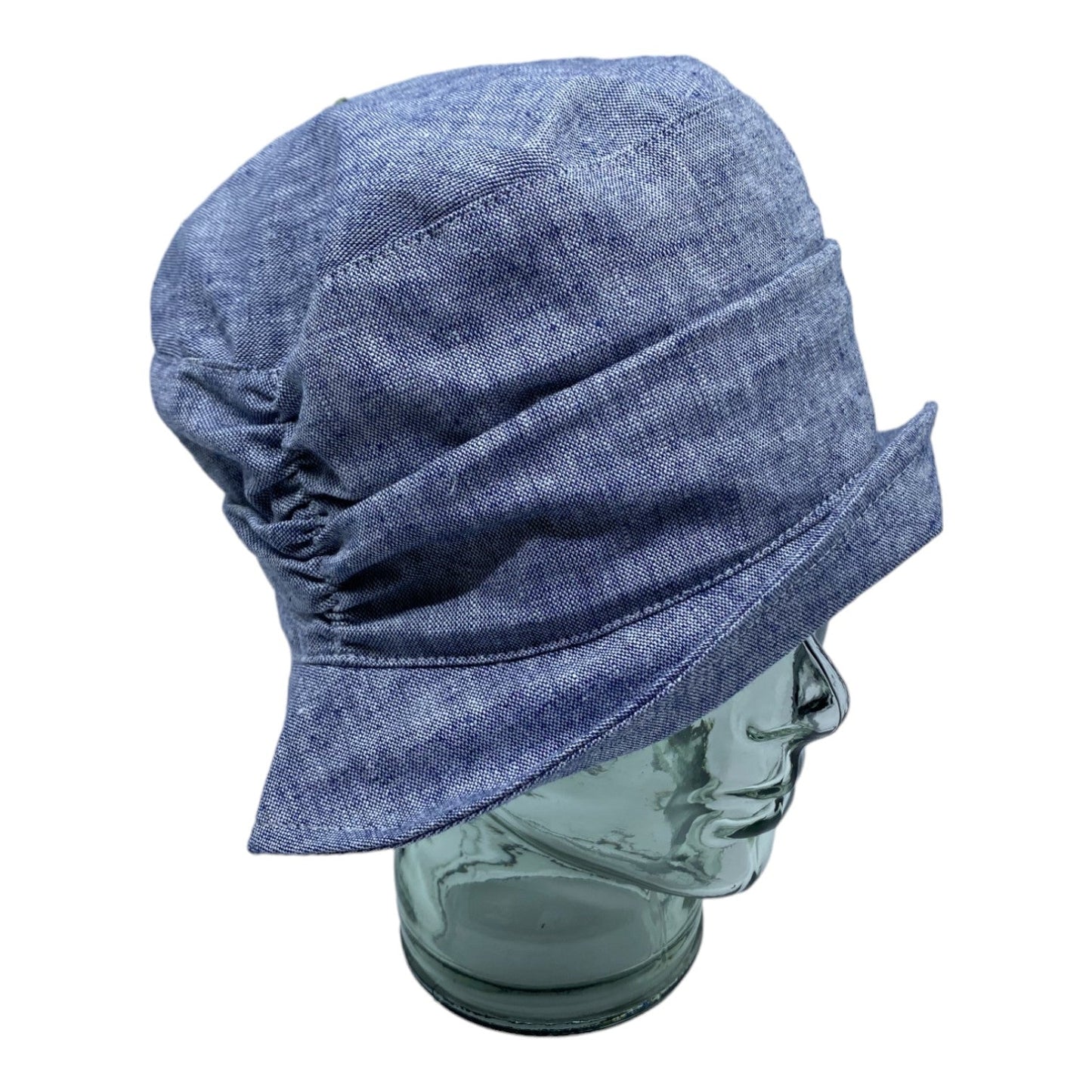 LYDIA ( bleu ) | Chapeau cloche - Geneviève Dostaler