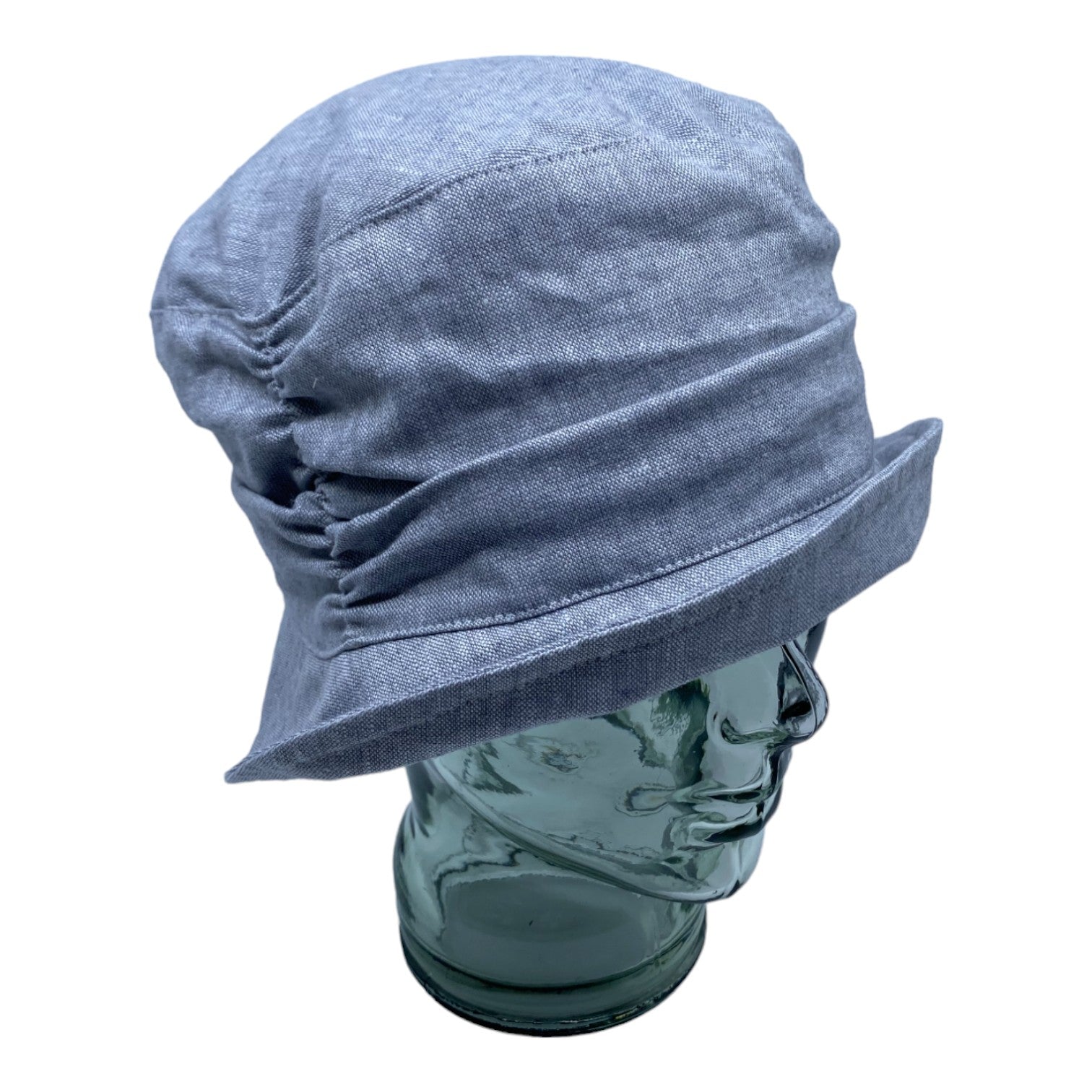LYDIA ( gris ) | Chapeau cloche - Geneviève Dostaler