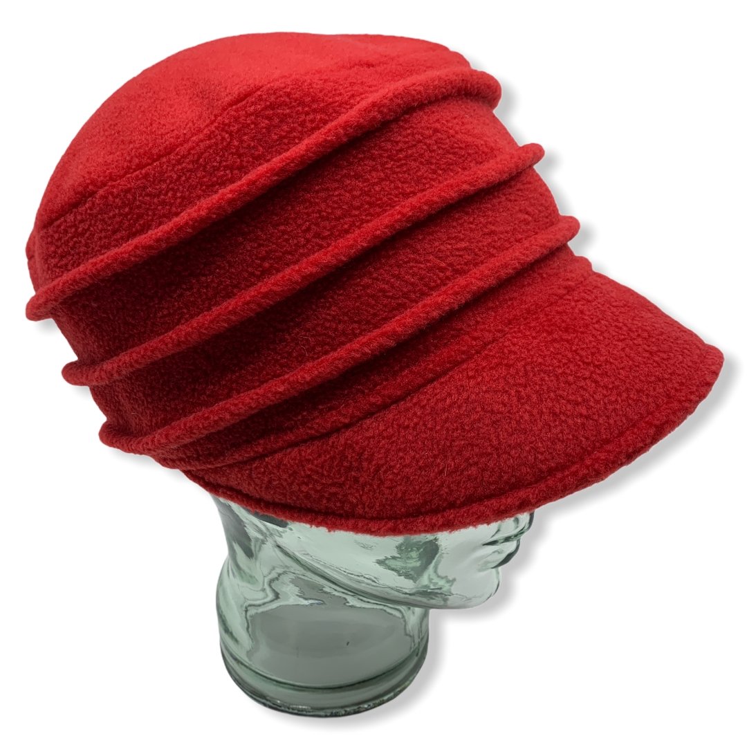 Casquette en polar | Femme | Chapeaux | Genevieve Dostaler | Fabriqué au Canada